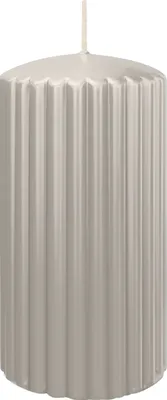 Produktbild von Rillen Kerzen Zinn 150 x Ø 80 mm, 4 Stück