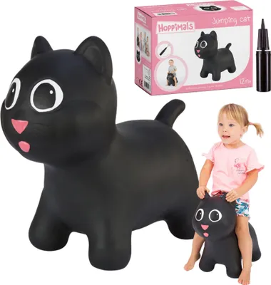 Zdjęcie produktu dla Skoczek Hoppimals Kotek Czarny dla dzieci