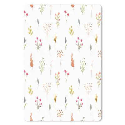 Produktbild von MuchoWow® Mauspad Mousepad Blumen - Pflanzen - Collage 18x27 cm - Mousepads - Maus Mat - Pad - Mausunterlage