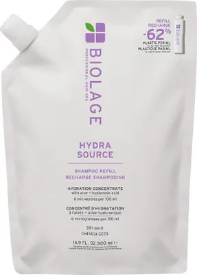Produktbild von Biolage Professional Hair Spa Hydra Source Refill Shampoo 500ml