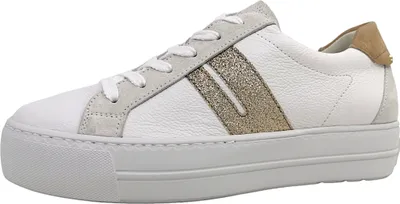 Produktbild von Paul Green Damenschuhe Schnürschuhe Weiß Freizeit, Schuhgröße:EUR 39 | UK 6