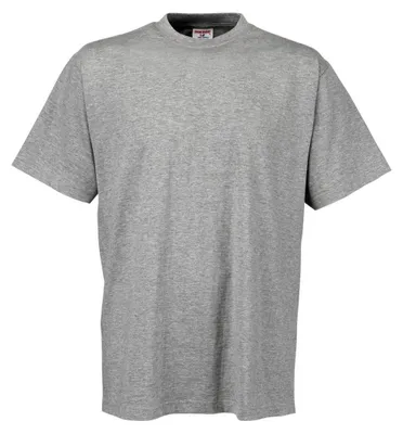 Imagen del producto de Camiseta para hombre Tee Jays Sof-Tee, manga corta, cuello redondo, modelo FK920 (talla S) (gris melange)