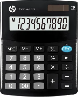 Produktbild von hp Tischrechner "OfficeCalc 110" schwarz