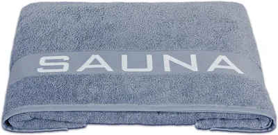 Immagine prodotto di Asciugamano - 80 x 200 cm - Cotone - Blu