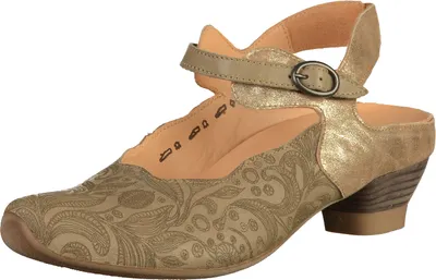 Produktbild von Think! Leder Pumps mit Trichterabsatz, EUR 36,5, 4 cm Absatzhöhe