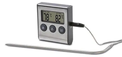 Digitale Braadthermometer 2-in-1 mit Timer, -10 bis 250 °C