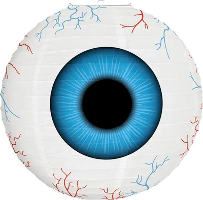 Produktbild von Halloween-Papier-Augapfel-Laterne, gruselige Riesenaugen-Hängelaterne, gruselige Deckendekoration für Halloween-Partyzubehör