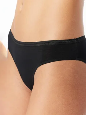 Produktbild von Schiesser Damen Tai-Slip 4-Pack Modal Essentials - schwarz - Größe 38
