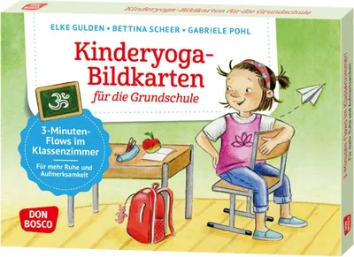 Produktbild von Kinderyoga-Bildkarten für die Grundschule