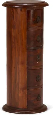 Produktbild von Rundschrank Texas braun