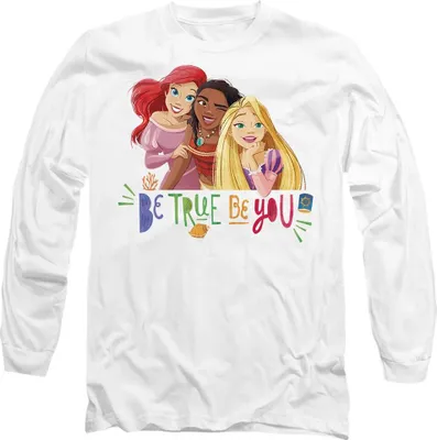 Obrázok produktu pre Disney Princess - "Be True, Be You" tričko pre mužov/dámy uni TV14199 (XL) (White)