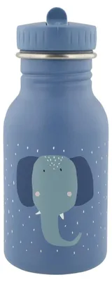 Immagine prodotto di Bottiglia isotermica Trixie - Borraccia per bambini in acciaio inox 350ml Mrs Elephant Blue