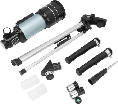 Immagine prodotto di Telescopio astronomico per bambini, apertura di 2,8 pollici, lunghezza focale di 11,8 pollici, rifrattore portatile per bambini e adulti