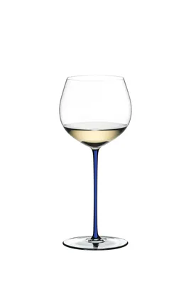 Produktbild von Riedel Fatto a Mano Oaked Chardonnay Dunkelblau