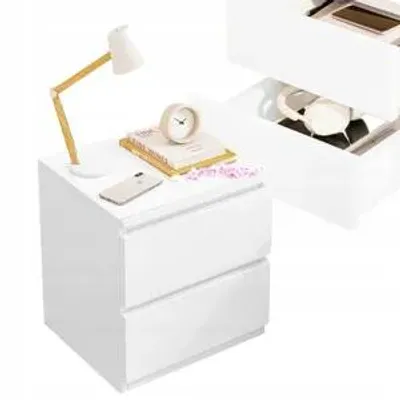 Immagine prodotto di Camera da letto Comodino Soggiorno Armadio con cassetti Bianco Piccolo Loft