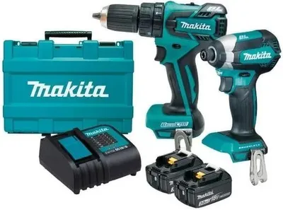 Obrázok produktu pre Zestaw COMBO 18V 2x3,0Ah DLX2142S MAKITA