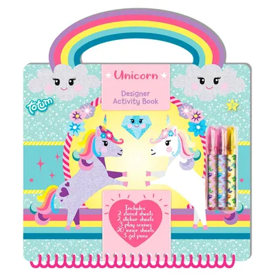 Produktbild von Totum Unicorn Designer Activiteitenboek