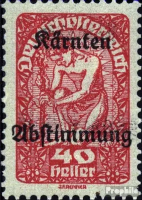 Produktbild von Briefmarken Österreich 1920 Mi 327 gestempelt Kärnten