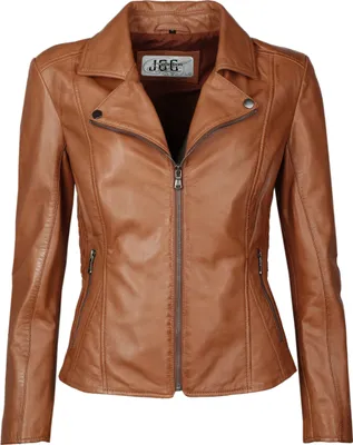 Produktbild von JCC Lederjacke Erijona Damen cognac 34