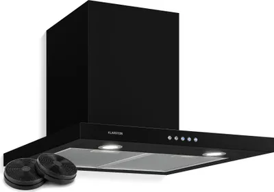 Image de Limelight Hotte murale aspirante 60cm 600 m³/h classe A++ - noir