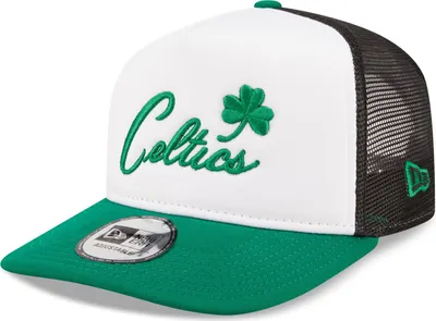 Obrázok produktu pre New Era A-Frame Trucker Cap - NBA Boston Celtics weiß
