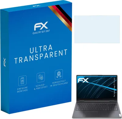 Produktbild von atFoliX FX-Clear 2x Schutzfolie kompatibel mit Lenovo Yoga 7i (14 inch) Displayschutzfolie