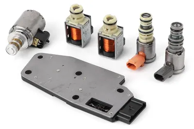 Image de Lot de 6 solénoïdes principaux de transmission, kit de remplacement pour voiture, compatible avec la boîte 4L60E de GM