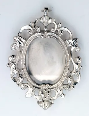 Produktbild von Wand-Reliquiar versilbert Höhe 11 cm