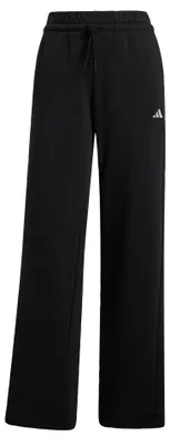 Produktbild von adidas Damen Essentials Small Logo Feel Cozy Open Hem Pants, Black/White, XXL