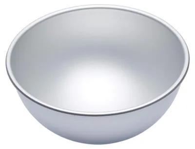 Produktbild von MasterClass Halbkugel-Kuchenform 20 cm, silberne eloxierte Aluminiumform, leicht