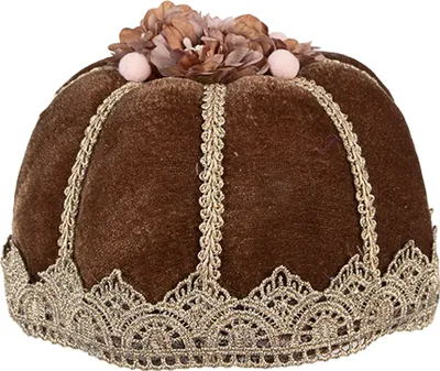 Obrázek produktu pro Clayre & Eef Dekorativní figurka Ø 15x10 cm Hnědý textil