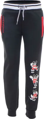 Produktbild von Disney Mickey Maus Jogginghose Freizeithose – Komfortable Sweathose und Trainingshose für Kinder 6 Jahre Schwarz