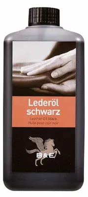 Obrázek produktu pro B & E Lederöl - schwarz - 1000 ml