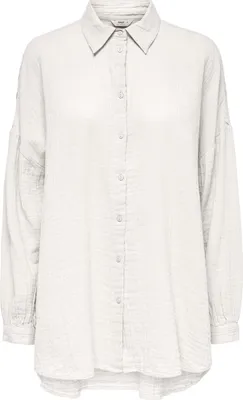 Produktbild von ONLY ONLTHYRA OVERSIZED SHIRT NOOS WVN Cloud Dancer S