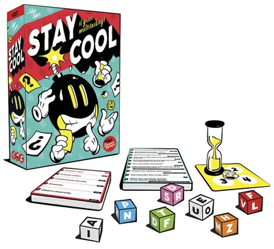 Produktbild von Asmodee Stay Cool, Party-Kartenspiel, 25 min, Erwachsener & Kind, 12 Jahr(e), Unisex, Mehrfarbig