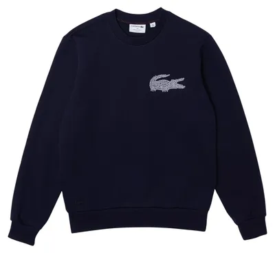 Produktbild von Herren-Sweatshirt Lacoste SH2655 in klassischem Schnitt, marineblau XS