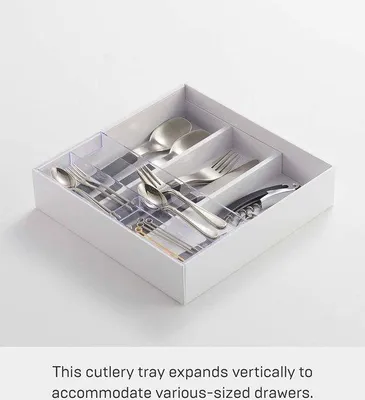 Immagine prodotto di Organizer per cassetti, bianco, profondità 47 cm
