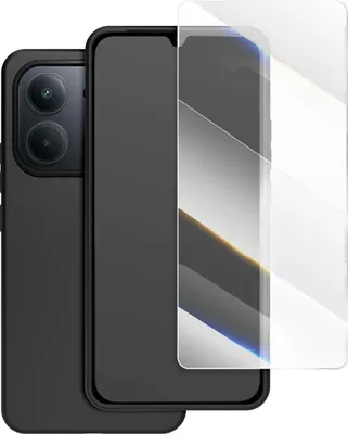 Produktbild von MFXIAOMI, Schutzset Hülle und Panzerglas für Redmi 15C, Transparent