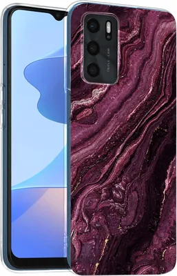 Produktbild von Hülle für OPPO A16 / A16s Schutzhülle Marmor Motiv Handy Case Silikon Slim Cover
