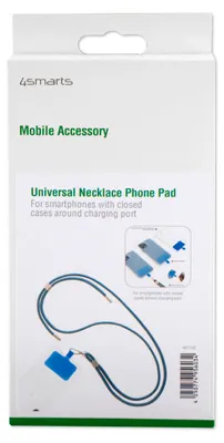 Produktbild von 4smarts Universal Necklace PhonoLace. schwarz