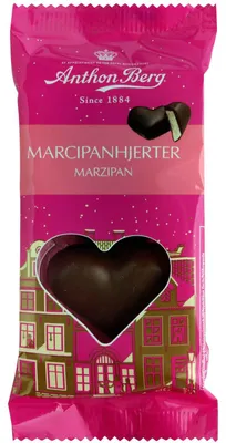 Produktbild von Anthon Berg Marcipanhjerter Marzipan 84g