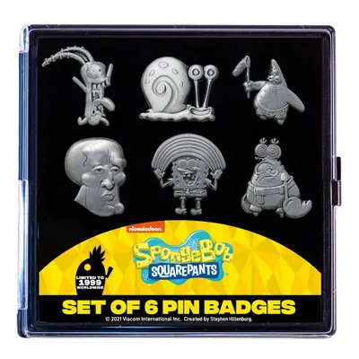 Image de SPONGEBOB SQUAREPANTS - Édition limitée 6 épingles '9.5x1.5x14.5cm'