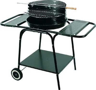 Produktbild von 4U-Onlinehandel 4U de Onlinehandel Grill Grill ø46,5 X 84 CM Rundgrill (Holzkohlegrill Barbecue Grill de Holzkohlegrill de Garten de