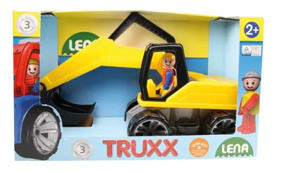 Zdjęcie produktu dla Lena Auto Truxx Koparka Karton 04411 40505
