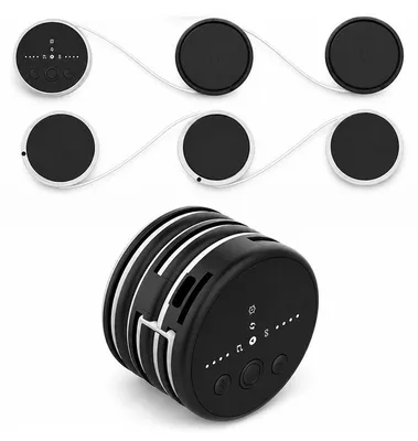 Produktbild von Mini Bluetooth-Lautsprecher, kabellos und faltbar, mit Knochenschall, 35 White-Noise-Klängen, Micro-SD, IPX5, 8 Std. Wiedergabe, für Reise, Camping und Sport
