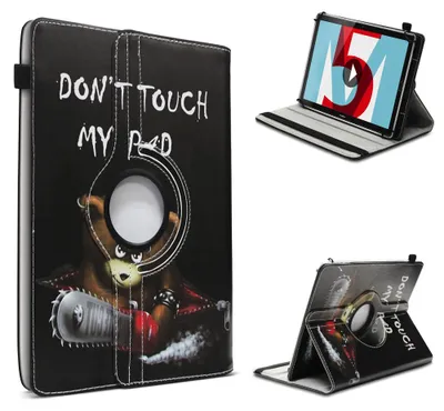 Produktbild von Tablet Hülle für AWOW P11 Tasche Schutzhülle Case 360 Grad Drehbar Klapp CoverFarbe 360 Uni:Motiv 3