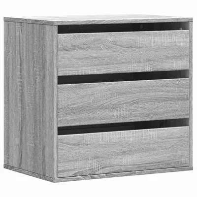 Image de vidaXL Commode Gris Sonoma 60x41x58 cm Bois composite