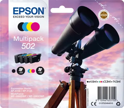 Zdjęcie produktu dla TIN Epson 502 C13T02V64010 CMYK