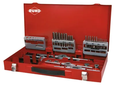 Produktbild von RUKO Gewindeschneidwerkzeug-Satz HSS - 37-tlg.