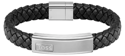 Obrázok produktu pre Boss Jewelry 1580178M - LANDER Pletený kožený náramok